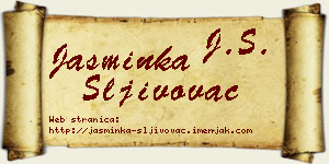 Jasminka Šljivovac vizit kartica